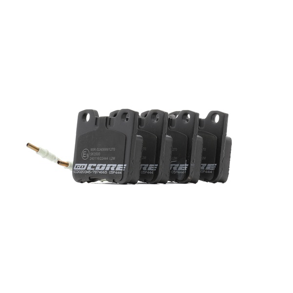 Remblokken (GCD020345) van goCORE Voor CITROËN AX Hatchback 1.4 D 4x4 (39 KW / 53 PK / Van 1991)