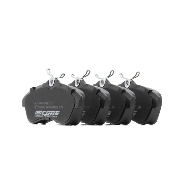 OEM 1611334680 goCORE  Bremsbeläge GCD020349 für VW, FORD, OPEL, RENAULT, PEUGEOT