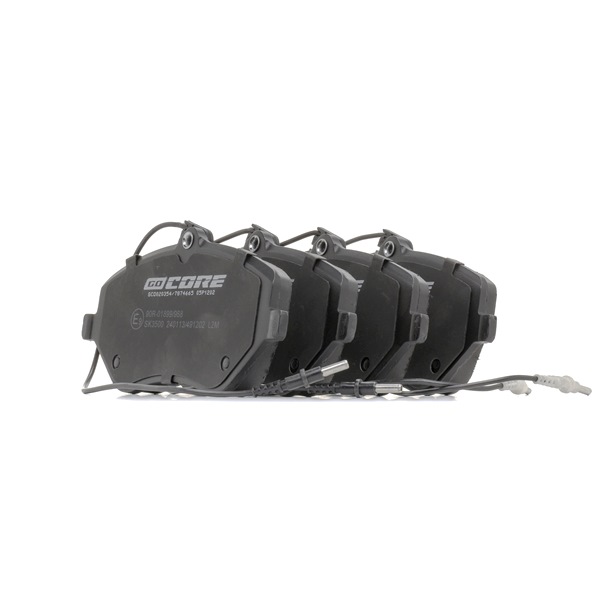OEM E172314 goCORE Remblokken GCD020354 voor VOLKSWAGEN, PEUGEOT, CITROЁN