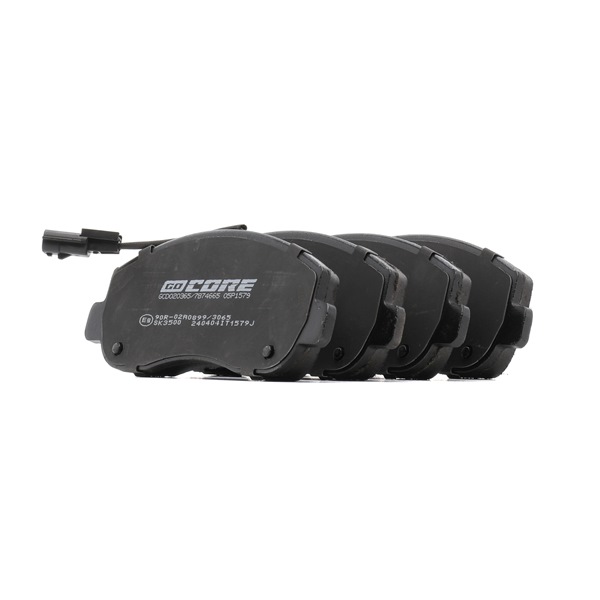 Remblokken (GCD020365) van goCORE Voor RENAULT MASTER III Bus (JV) 2.3 dCi 130 FWD (96 KW / 130 PK / Van 2013)