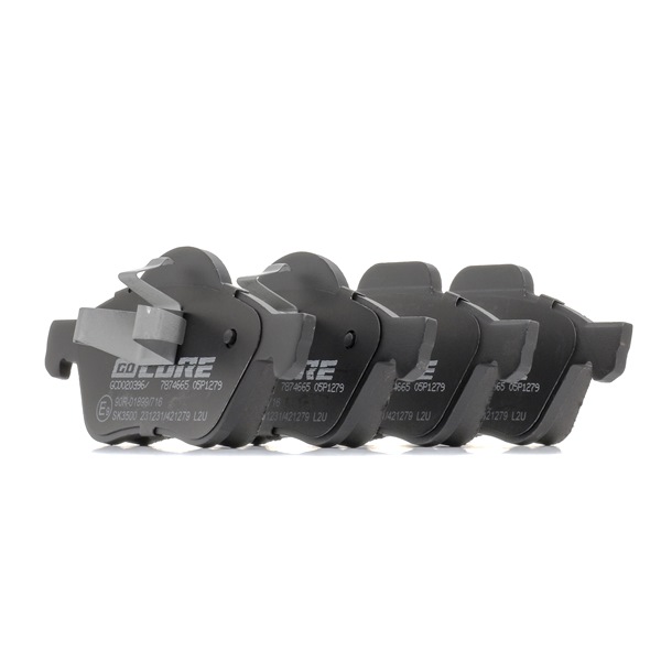 Remblokken (GCD020396) van goCORE Voor RENAULT MEGANE II Saloon (LM0/1_) 2.0 (103 KW / 140 PK / Van 2003)