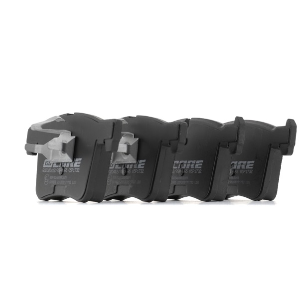Remblokken (GCD020412) van goCORE Voor BMW 4 Coupe (F32, F82) 428 i (180 KW / 245 PK / Van 2013)