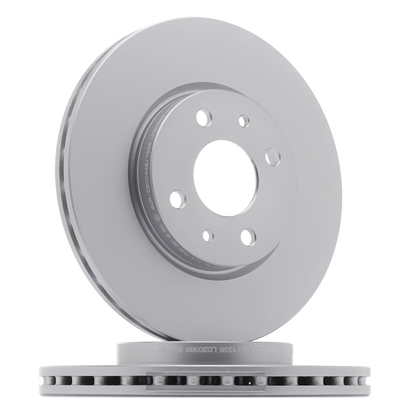 OEM 4249E5 goCORE Bremseskive GCH20069 med VW, PEUGEOT, CITROЁN, OPEL, FIAT