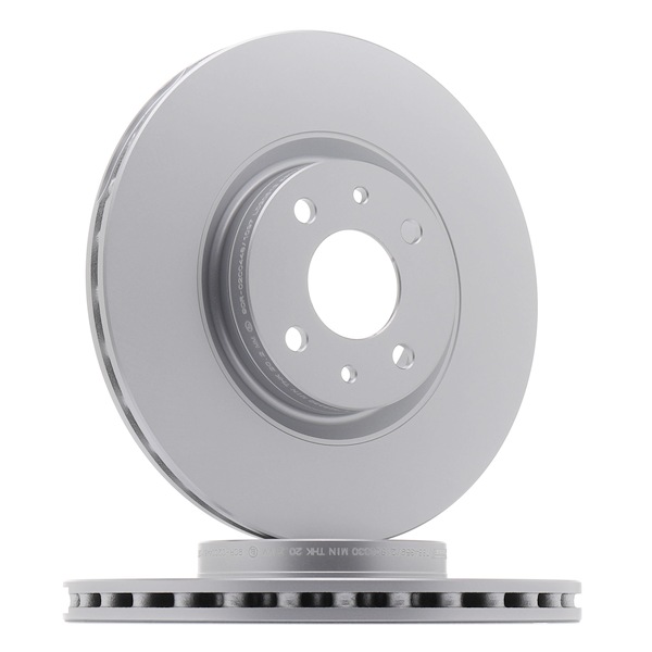 OEM 60812422 goCORE Disco freno GCH20205 per FIAT, ALFA ROMEO, LANCIA, ABARTH, CHRYSLER