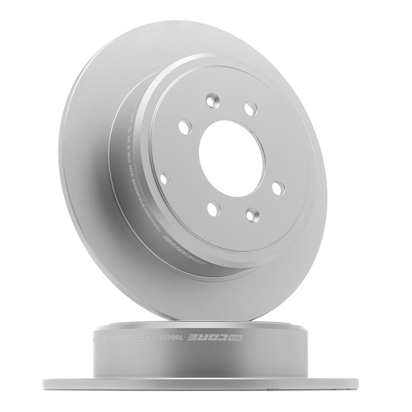 goCORE Disco de freno (GCH20208) para PEUGEOT 406 Break (8E/F) 2.2 (116 KW / 158 CV / de 2000)