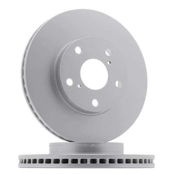 goCORE Disco de travão (GCH20278) para TOYOTA RAV 4 II (CLA2_, XA2_, ZCA2_, ACA2_) 2.4 4WD (ACA23) (122 KW / 166 CV / de 2000)