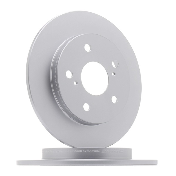 goCORE Disco de travão (GCH20446) para TOYOTA Corolla Sedan (_E18_, ZRE1_) 1.3 (NRE180_) (73 KW / 99 CV / de 2013)