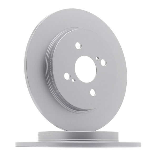Remschijf (GCH20509) van goCORE Voor DAIHATSU CHARADE 1.33 16V (73 KW / 99 PK / Van 2011)