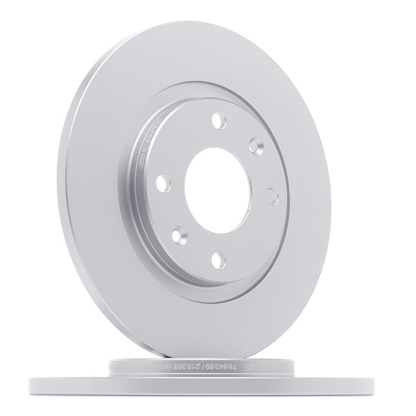 Remschijf (GCH20547) van goCORE Voor CITROËN C2 Hatchback (JM) 1.1 (44 KW / 60 PK / Van 2003)