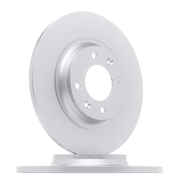 goCORE Bremsscheibe (GCH20836) für DS DS 4 / DS 4 CROSSBACK 1.6 BlueHDi 100 (73 KW / 99 PS / ab 2016)