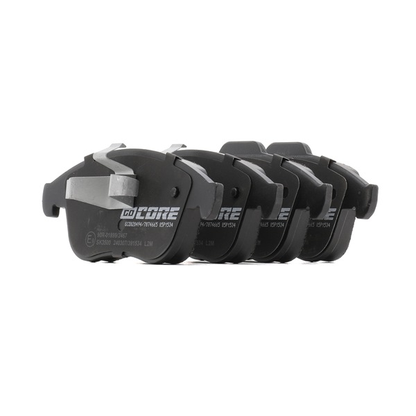 Remblokken (GCD020494) van goCORE Voor RENAULT Latitude Sedan 2.5 (L702) (133 KW / 181 PK / Van 2011)