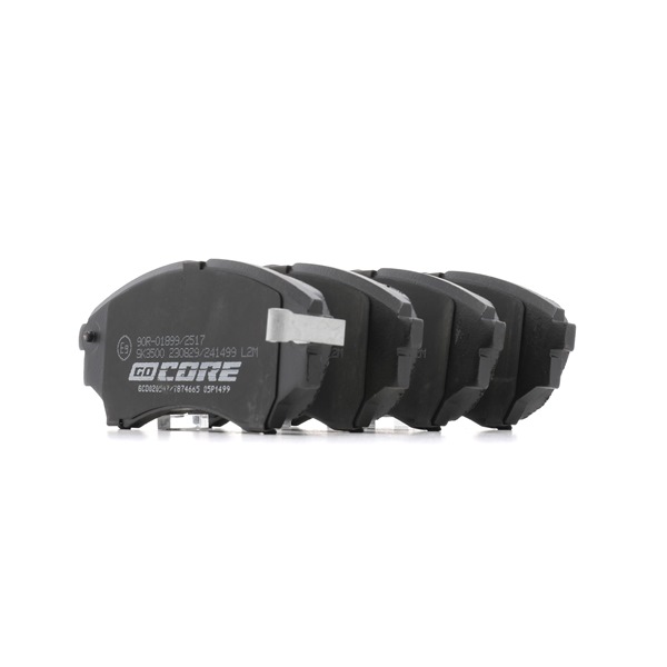 Remblokken (GCD020507) van goCORE Voor FORD RANGER (ER, EQ) 2.5 TDdi 4x4 (86 KW / 117 PK / Van 2002)