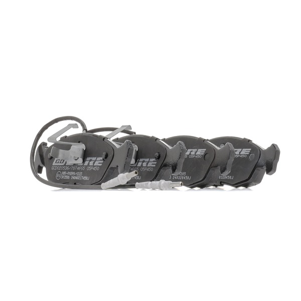 Remblokken (GCD020536) van goCORE Voor PEUGEOT 306 Hatchback (7A, 7C, N3, N5) 1.8 D (43 KW / 58 PK / Van 1993)
