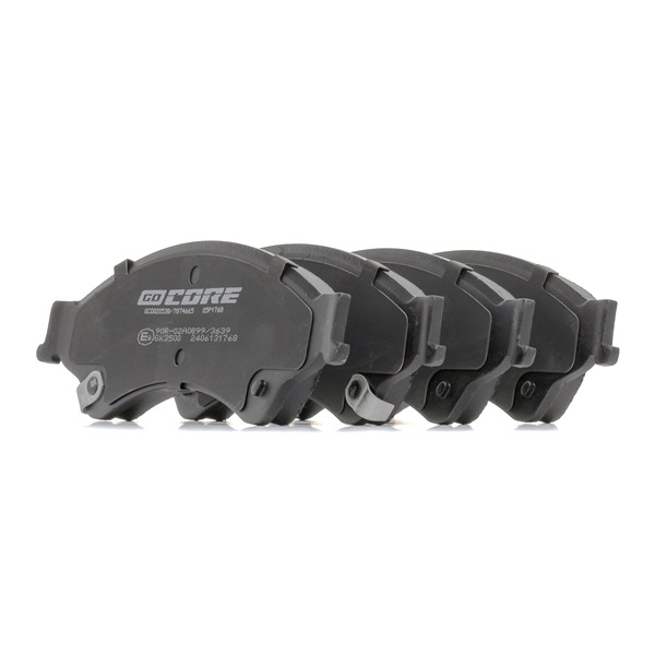 Remblokken (GCD020538) van goCORE Voor MAZDA BT-50 Pick-up (B22, B32, UP, UR) 2.2 MZ-CD 4WD (88 KW / 120 PK / Van 2011)