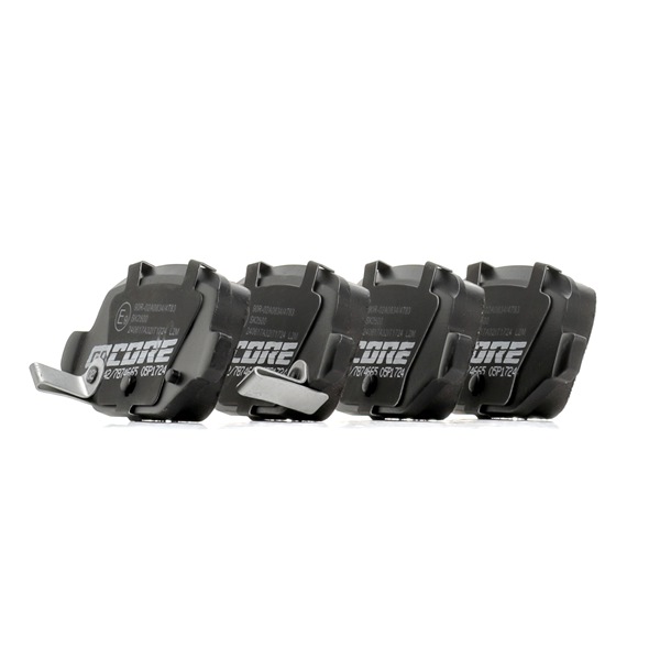 Remblokken (GCD020542) van goCORE Voor FIAT Panda Hatchback (312_, 319_) 1.3 D Multijet 4x4 (312PXU1A) (70 KW / 95 PK / Van 2015)