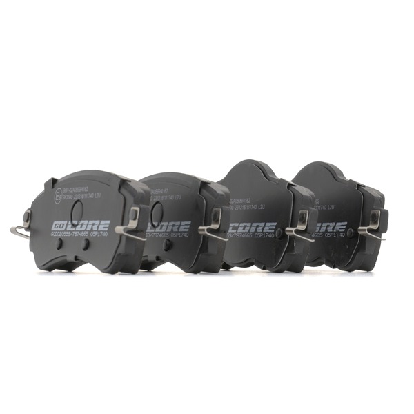 Remblokken (GCD020559) van goCORE Voor CITROËN DS4 1.6 HDi (82 KW / 112 PK / Van 2011)