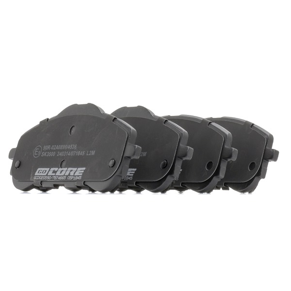 Remblokken (GCD020592) van goCORE Voor OPEL COMBO MPV (X19) 1.5 (56 KW / 76 PK / Van 2018)