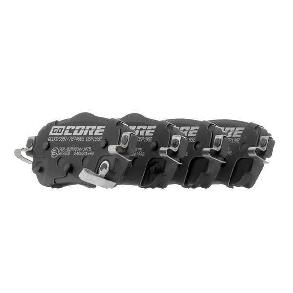 Remblokken (GCD020597) van goCORE Voor NISSAN Qashqai II (J11, J11_) 1.7 dCi (110 KW / 150 PK / Van 2019)