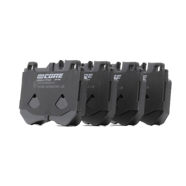 OEM A0084201720 goCORE  Bremsbeläge GCD020616 für MERCEDES-BENZ