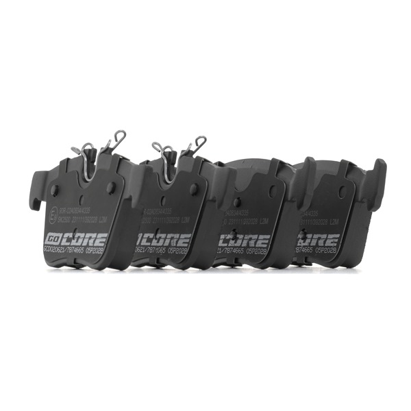 OEM LR123519 goCORE  Bremsbeläge GCD020621 für VOLVO, LAND ROVER, JAGUAR, SATURN