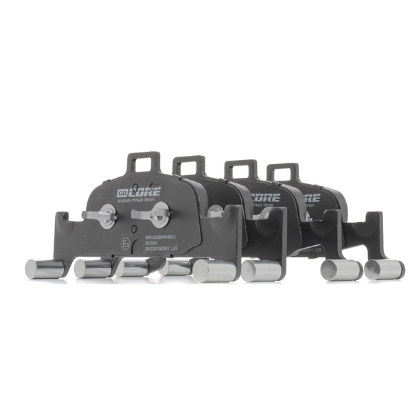 Remblokken (GCD020654) van goCORE Voor AUDI A4 B9 Sedan (8W2, 8WC) 40 TFSI Mild Hybrid (150 KW / 204 PK / Van 2020)