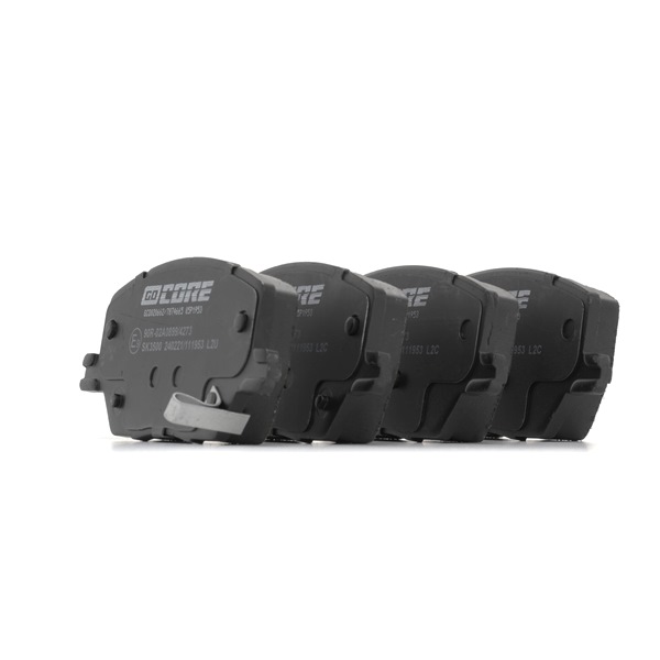 Remblokken (GCD020662) van goCORE Voor JEEP Compass (MP, M6) 1.4 MultiAir (103 KW / 140 PK / Van 2017)