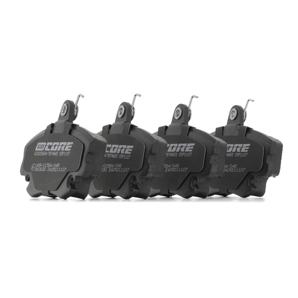 OEM 7701203795 goCORE Plaquettes de frein GCD020669 pour RENAULT, PEUGEOT, CITROЁN, OPEL, DACIA