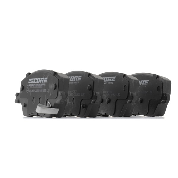 Remblokken (GCD020689) van goCORE Voor FIAT TIPO Hatchback (356_) 1.6 D (356HXG11) (84 KW / 114 PK / Van 2016)