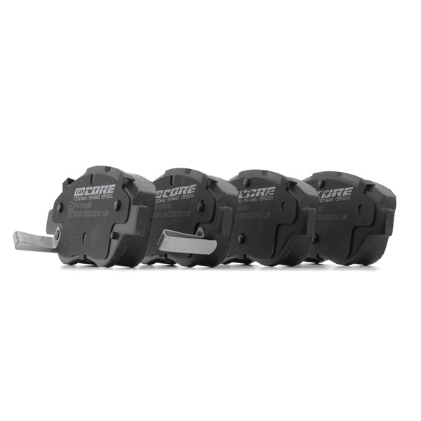 Remblokken (GCD020691) van goCORE Voor FIAT TIPO Hatchback (356_) 1.6 D (356HXG11) (84 KW / 114 PK / Van 2016)