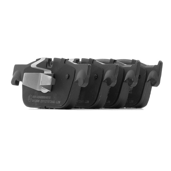 Remblokken (GCD020699) van goCORE Voor VOLVO V60 II (225, 227) D3 AWD (110 KW / 150 PK / Van 2018)