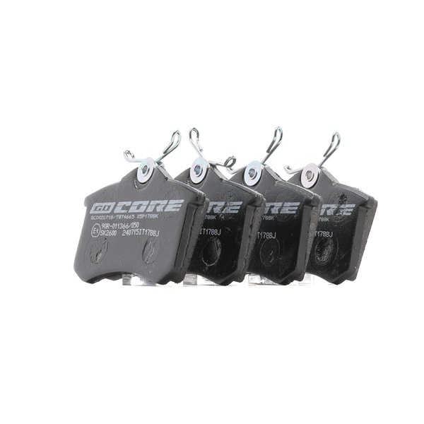 OEM JZW698601AE goCORE Remblokken GCD020718 voor VOLKSWAGEN, AUDI, SEAT, SKODA