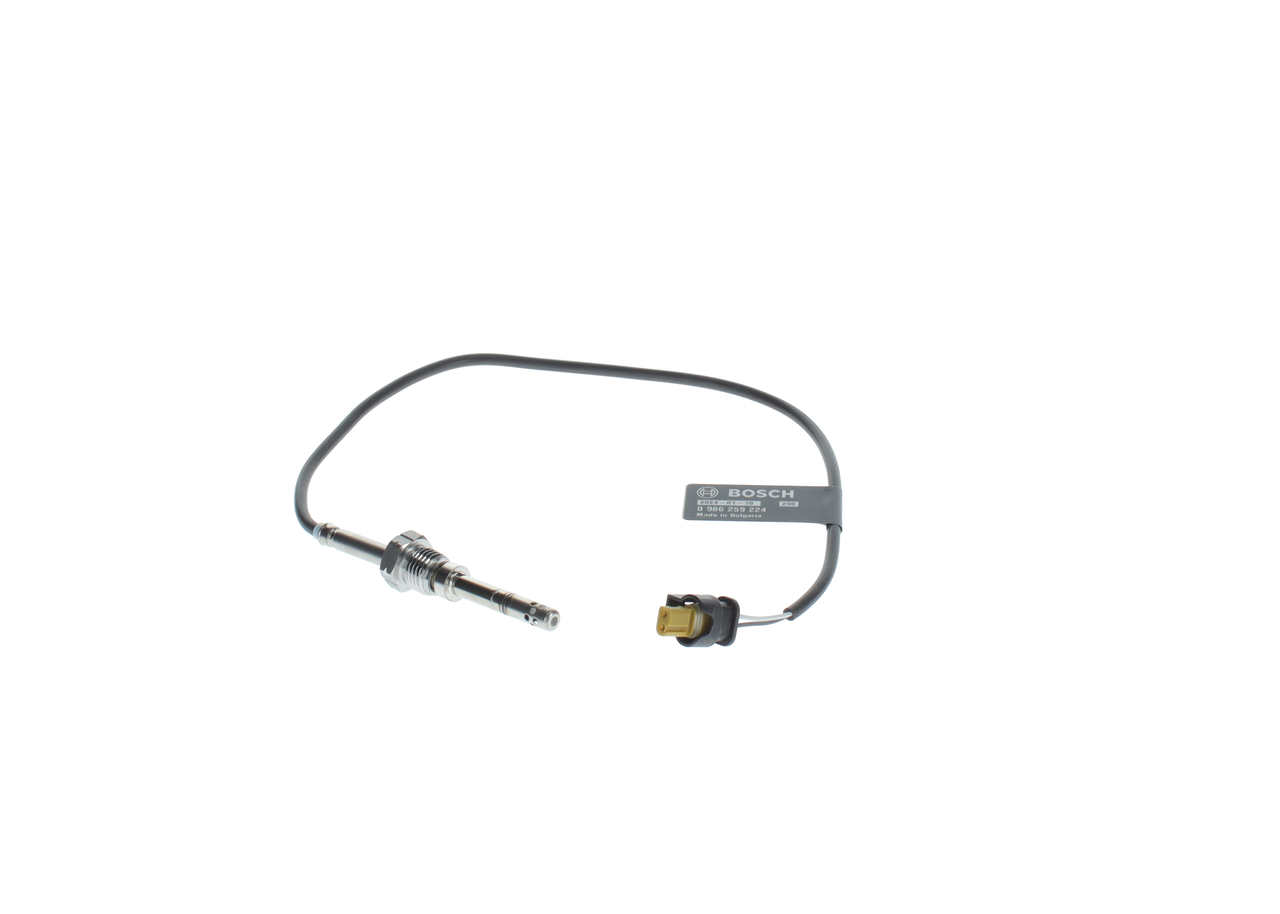 BOSCH Sensor, temperatura dos gases de escape (0 986 259 224) para MERCEDES-BENZ Classe C T-modell (S203) C 220 CDI (203.206, 203.208) (105 KW / 143 CV / de 2001)