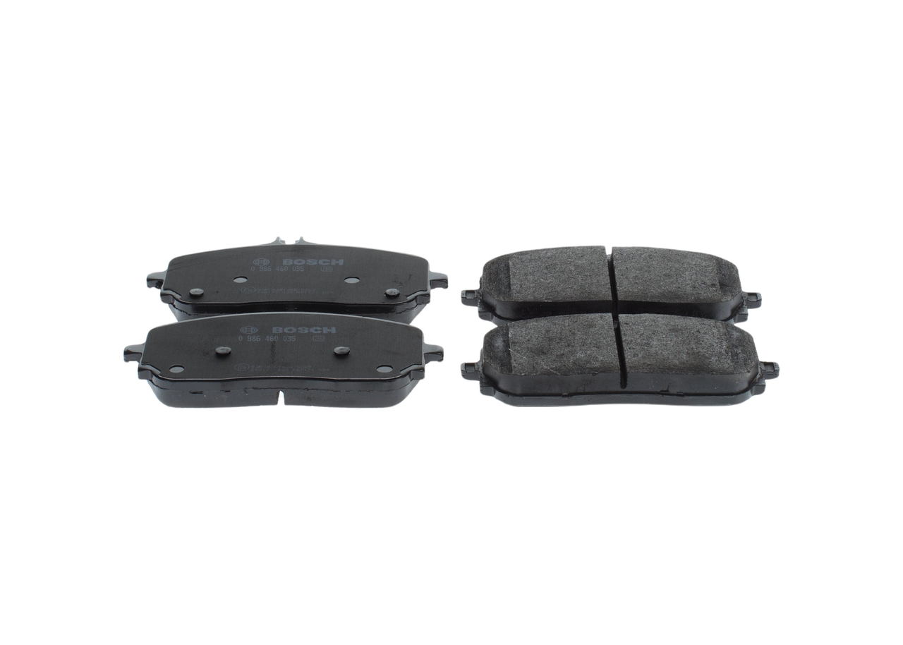 OEM 0004204902 BOSCH Bremseklodser 0 986 460 035 med MERCEDES-BENZ