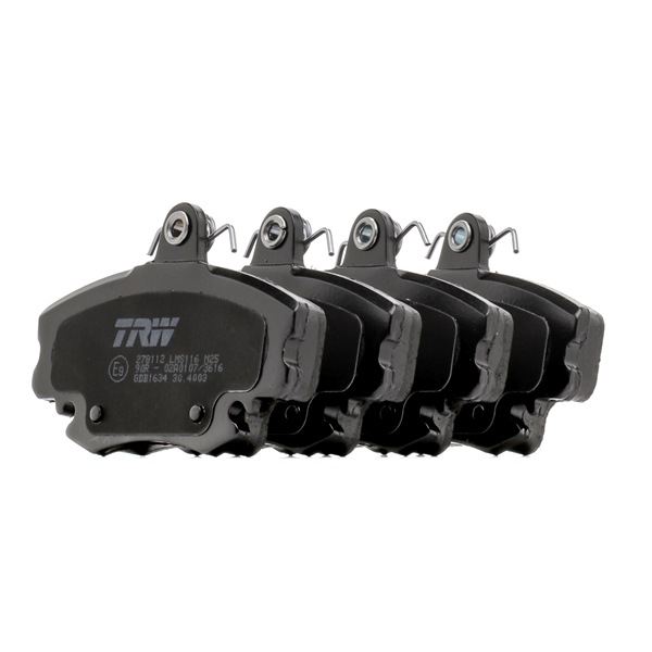 OEM 6001547619 TRW Jarrupalat, levyjarru GDB1634 varten NISSAN, CITROЁN, RENAULT, DACIA, LADA