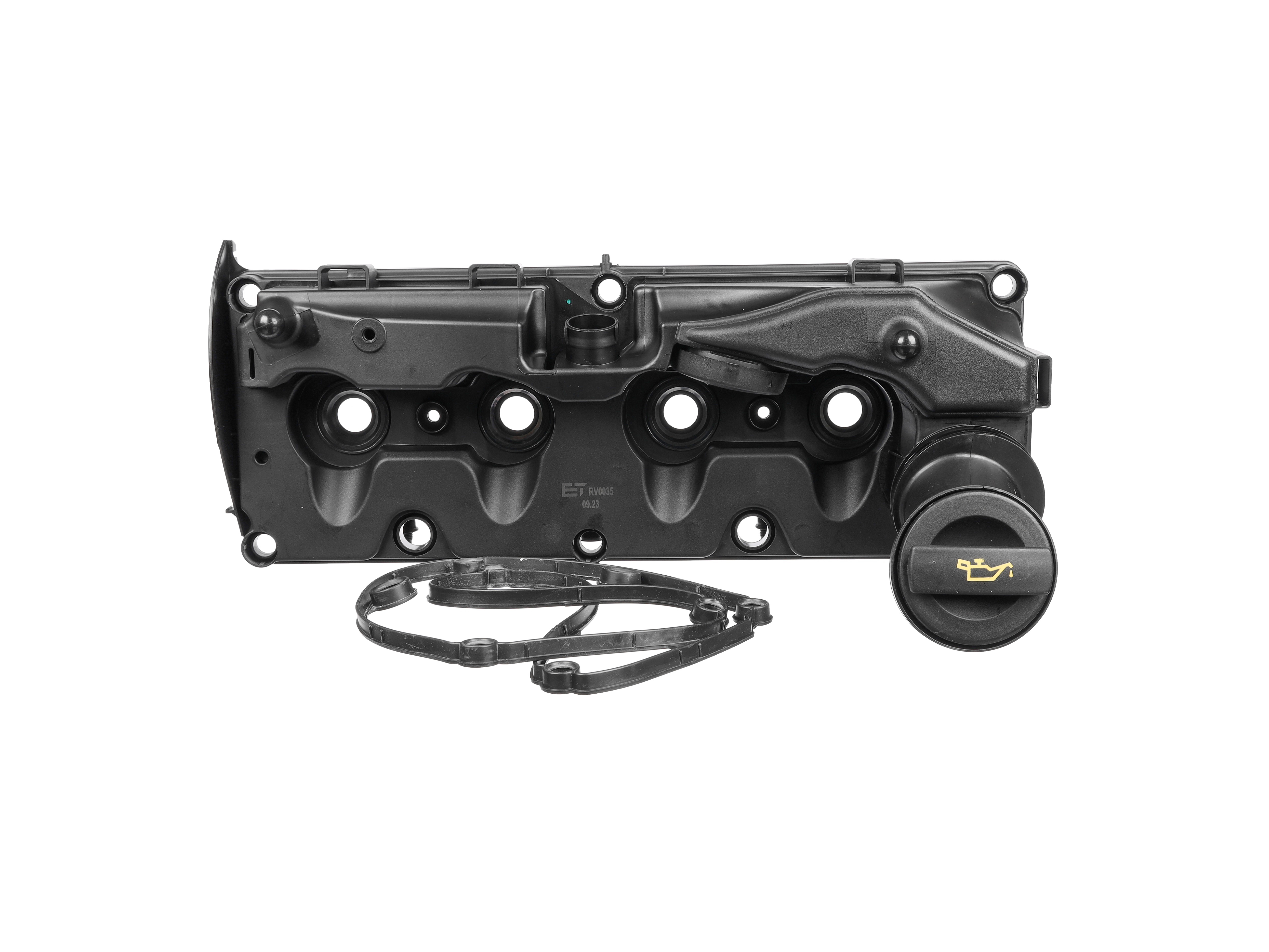 ET ENGINETEAM Tapa de balancines (RV0035) para VW Multivan T5 (7HM, 7HN, 7HF, 7EF, 7EM, 7EN) 2.0 TDI (103 KW / 140 CV / de 2009)