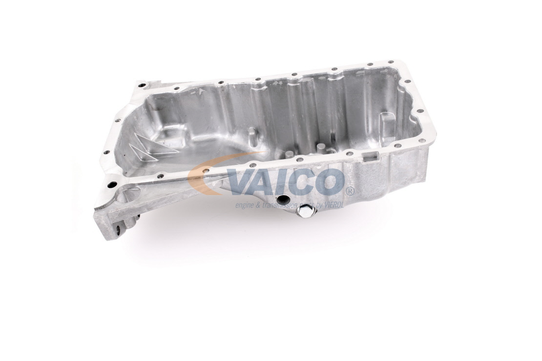 OEM 6B103601AQ VAICO Cárter de aceite V10-0432 para VOLKSWAGEN, SEAT, AUDI, SKODA