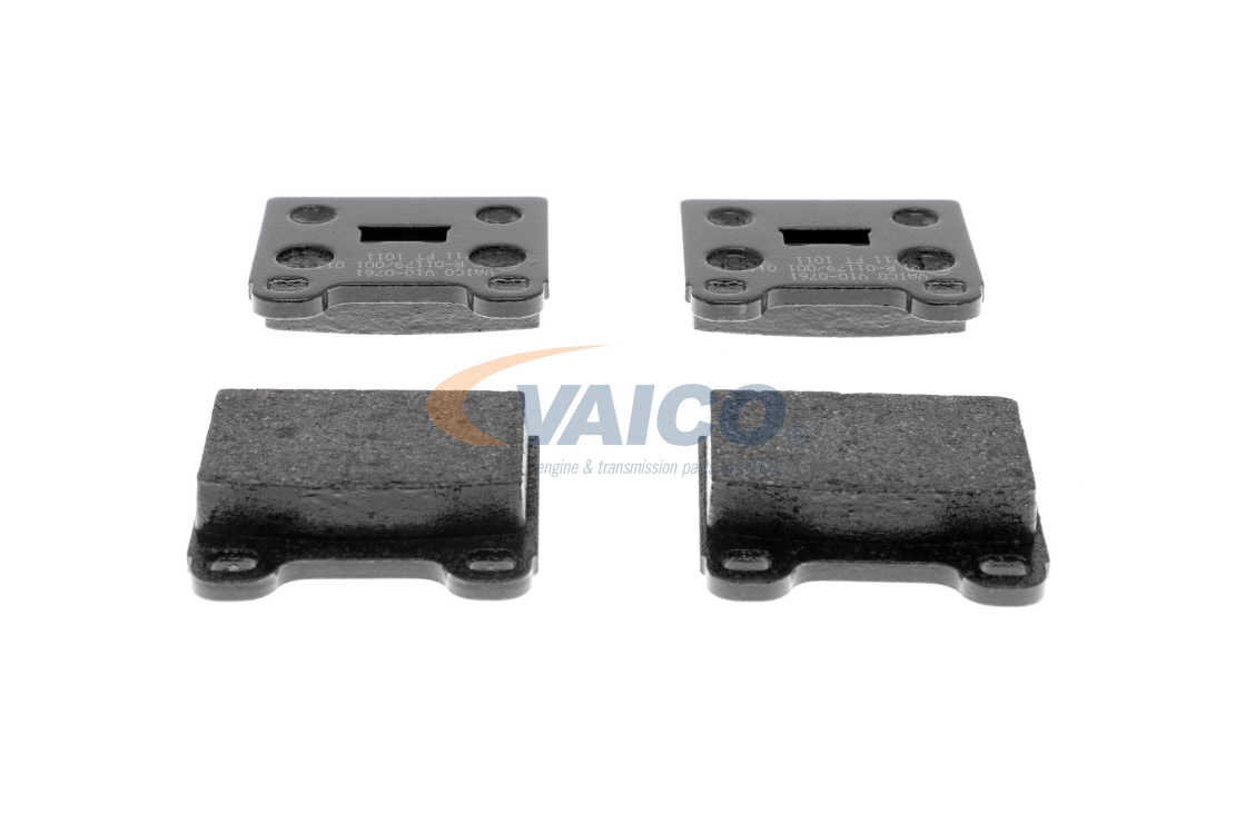 Remblokken (V10-0761) van VAICO Voor VW PASSAT Variant (33) 1.5 (63 KW / 86 PK / Van 1973)