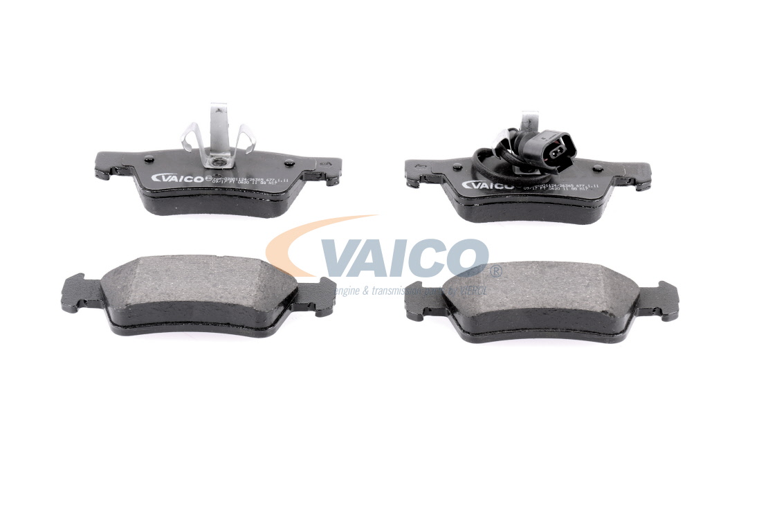 OEM 7L6698451C VAICO Bremseklodser V10-0763 med VW, AUDI, SKODA, SEAT, PORSCHE