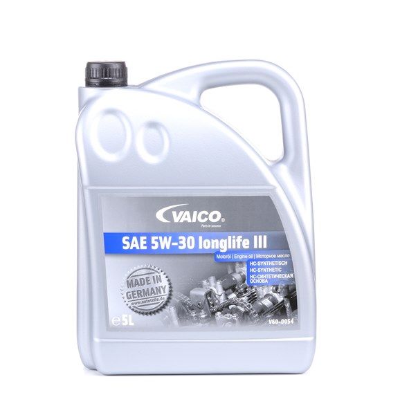 VAICO Óleo do motor (V60-0054) para VW California T5 Minibus (7EC, 7EF, 7EG, 7HF) 2.5 TDi (120 KW / 163 CV / de 2007)