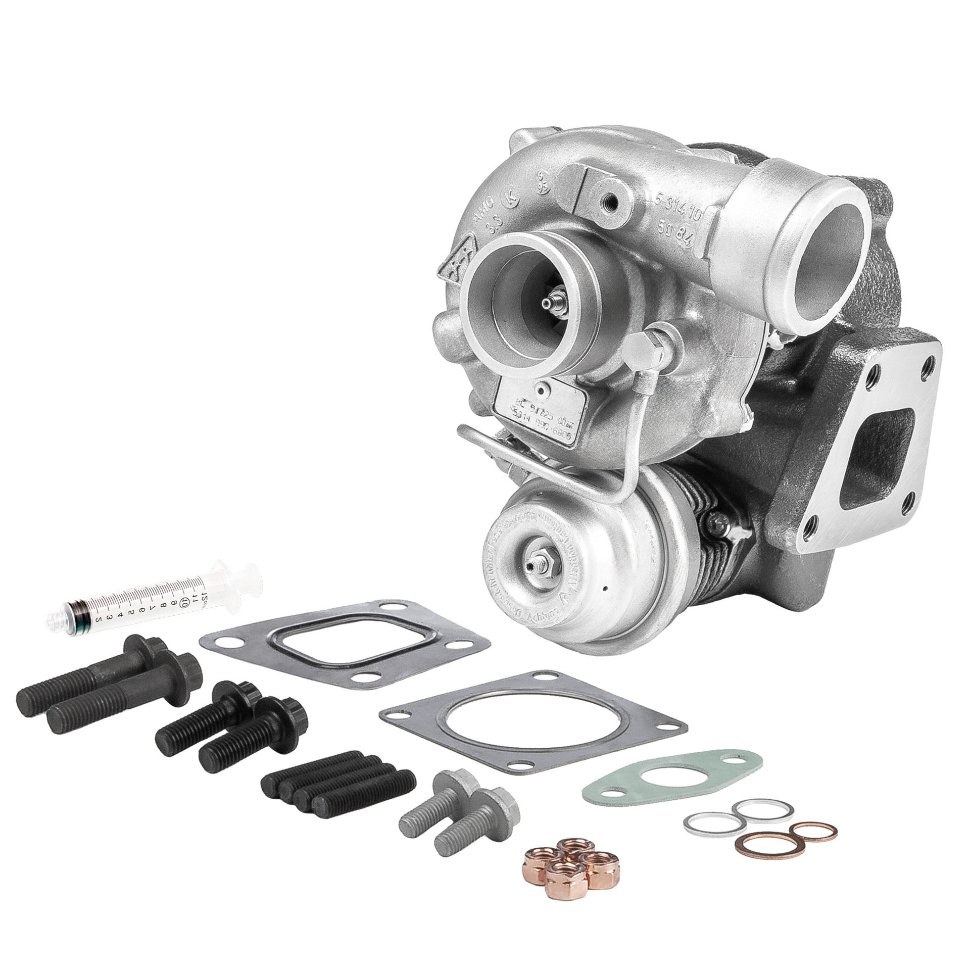Turbocharger (53149886000RSM) van BR Turbo Voor VW TRANSPORTER III Open laadbak/ Chassis 1.6 TD Syncro (51 KW / 69 PK / Van 1986)