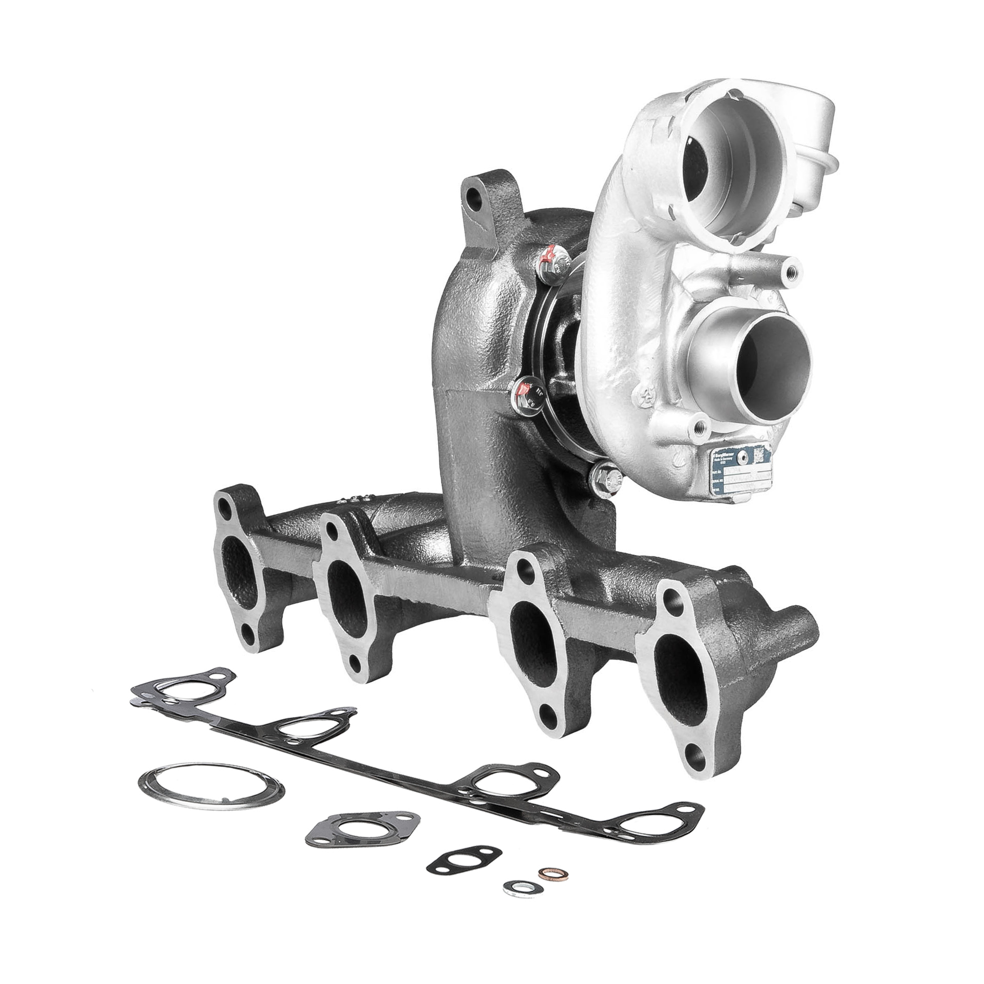 BR Turbo Turbocompresor (54399880085RSG) para VW Multivan T5 (7HM, 7HN, 7HF, 7EF, 7EM, 7EN) 1.9 TDI (75 KW / 102 CV / de 2006)