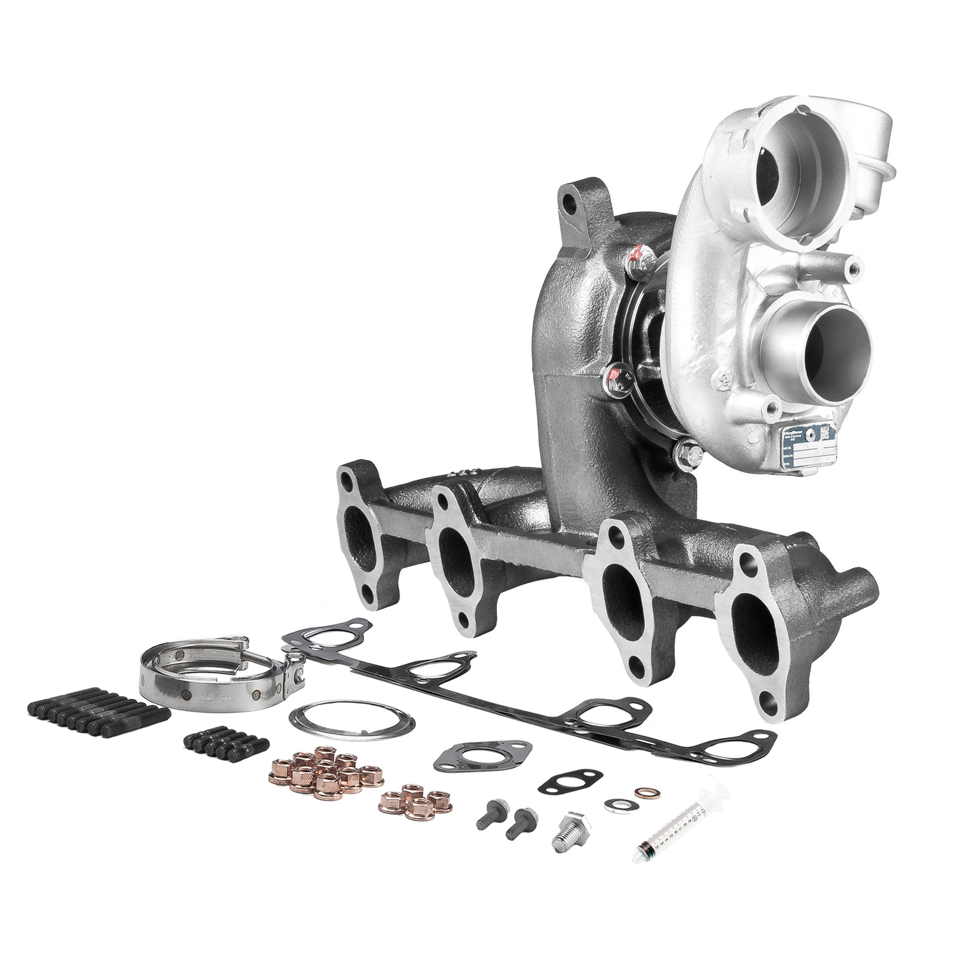 BR Turbo Turbocompresor (54399880085RSM) para VW Multivan T5 (7HM, 7HN, 7HF, 7EF, 7EM, 7EN) 1.9 TDI (75 KW / 102 CV / de 2006)