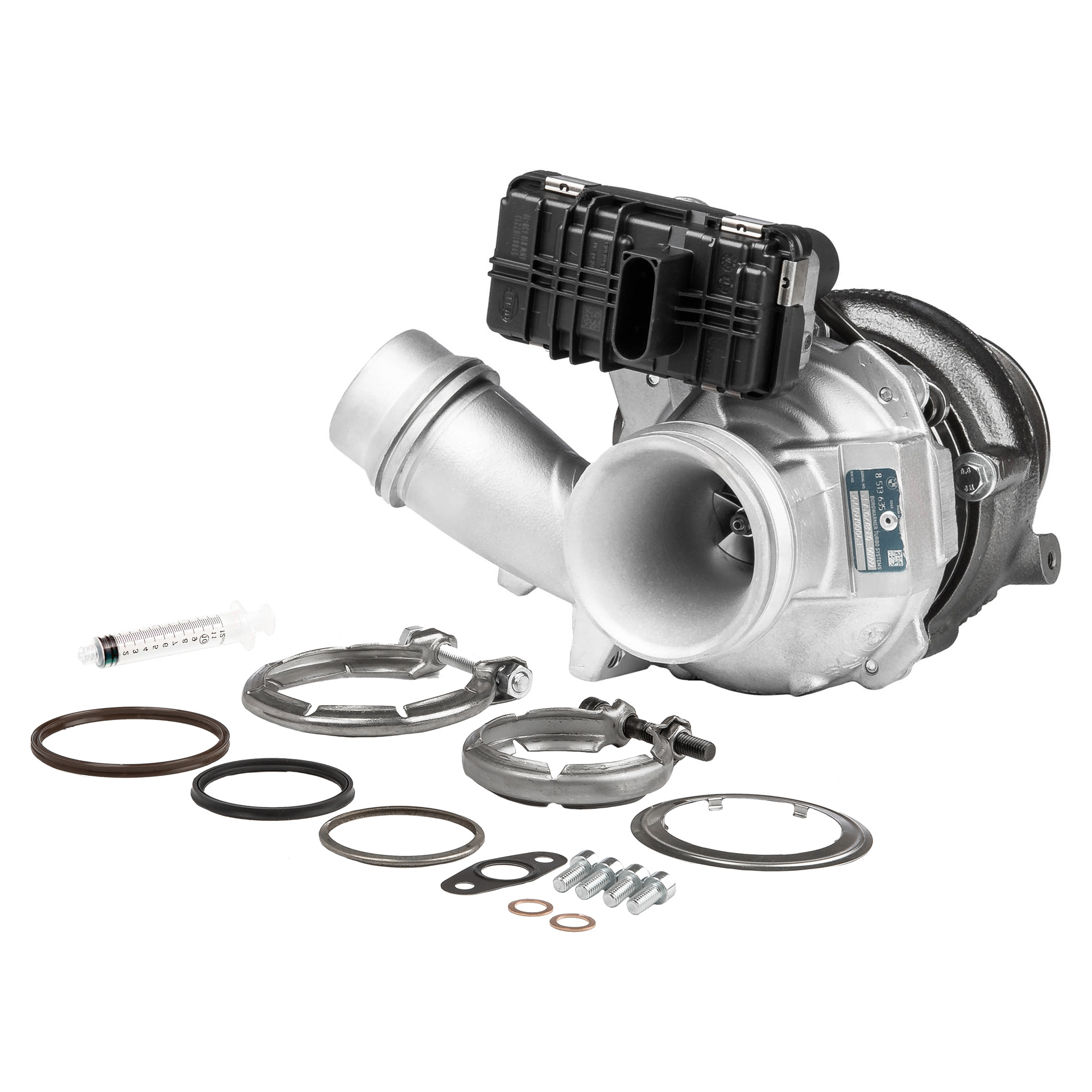 BR Turbo Turbocompresor (54409880043RSM) para MINI Countryman (F60) Cooper D ALL4 (100 KW / 136 CV / de 2016)