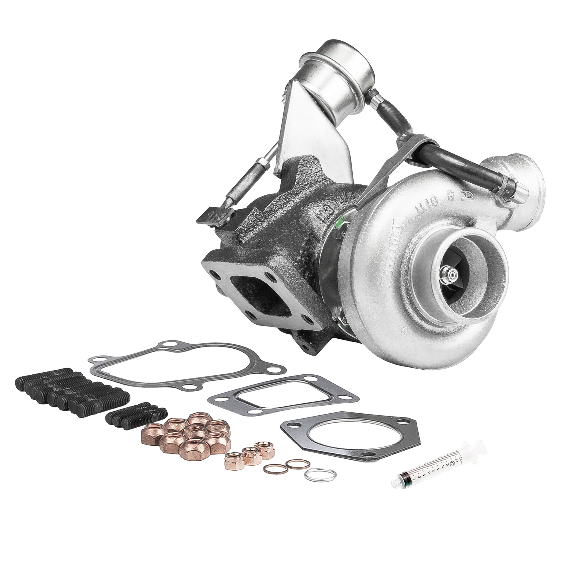 Turbocharger (703325-5001RSM) van BR Turbo Voor VW LT 28-46 II Flatbed Vrachtwagen / Chassis (2DC, 2DF, 2DG, 2DL, 2DM) 2.8 TDI (96 KW / 130 PK / Van 1999)