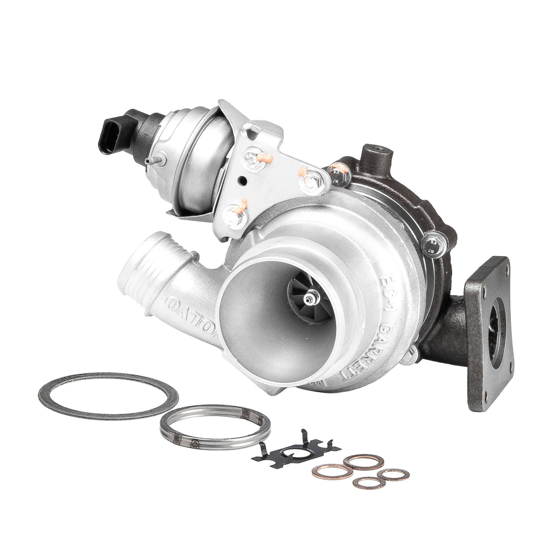 Turboahdin (790367-5001RSG) alkaen BR Turbo varten VOLVO V40 Hatchback (525, 526) D4 177 HV