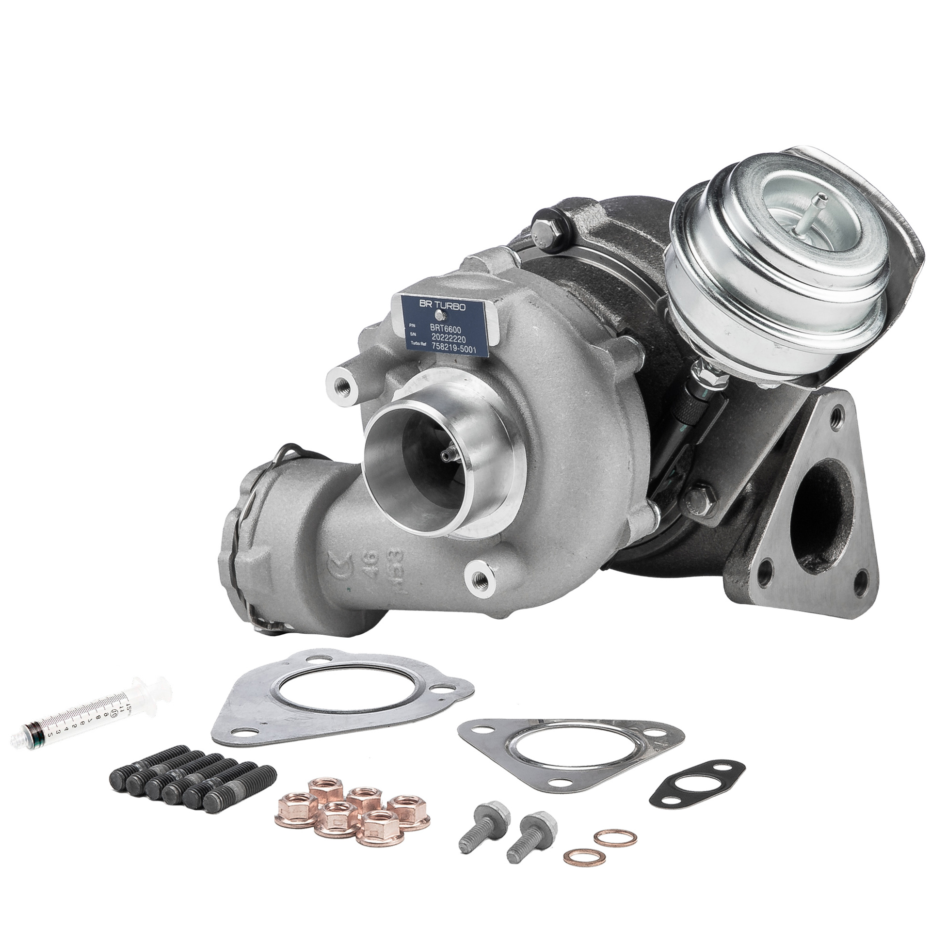 OEM 03G145702FV BR Turbo Turbina BRT6600M per VOLKSWAGEN, AUDI, HYUNDAI, SEAT, HONDA