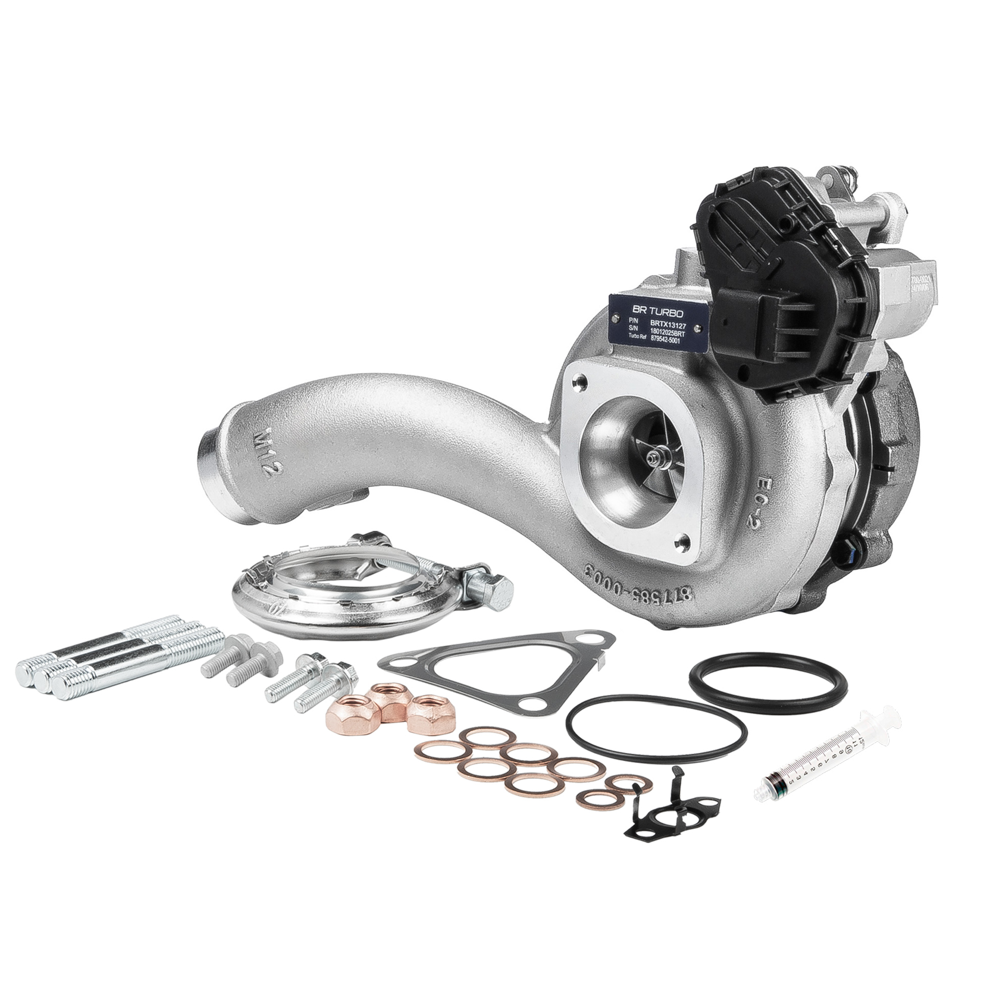 BR Turbo Turbocompressor (BRTX13127M) para FIAT Ducato Camião de plataforma / Chassis (250_, 290_) 160 Multijet 2,3 D (118 KW / 160 CV / de 2019)