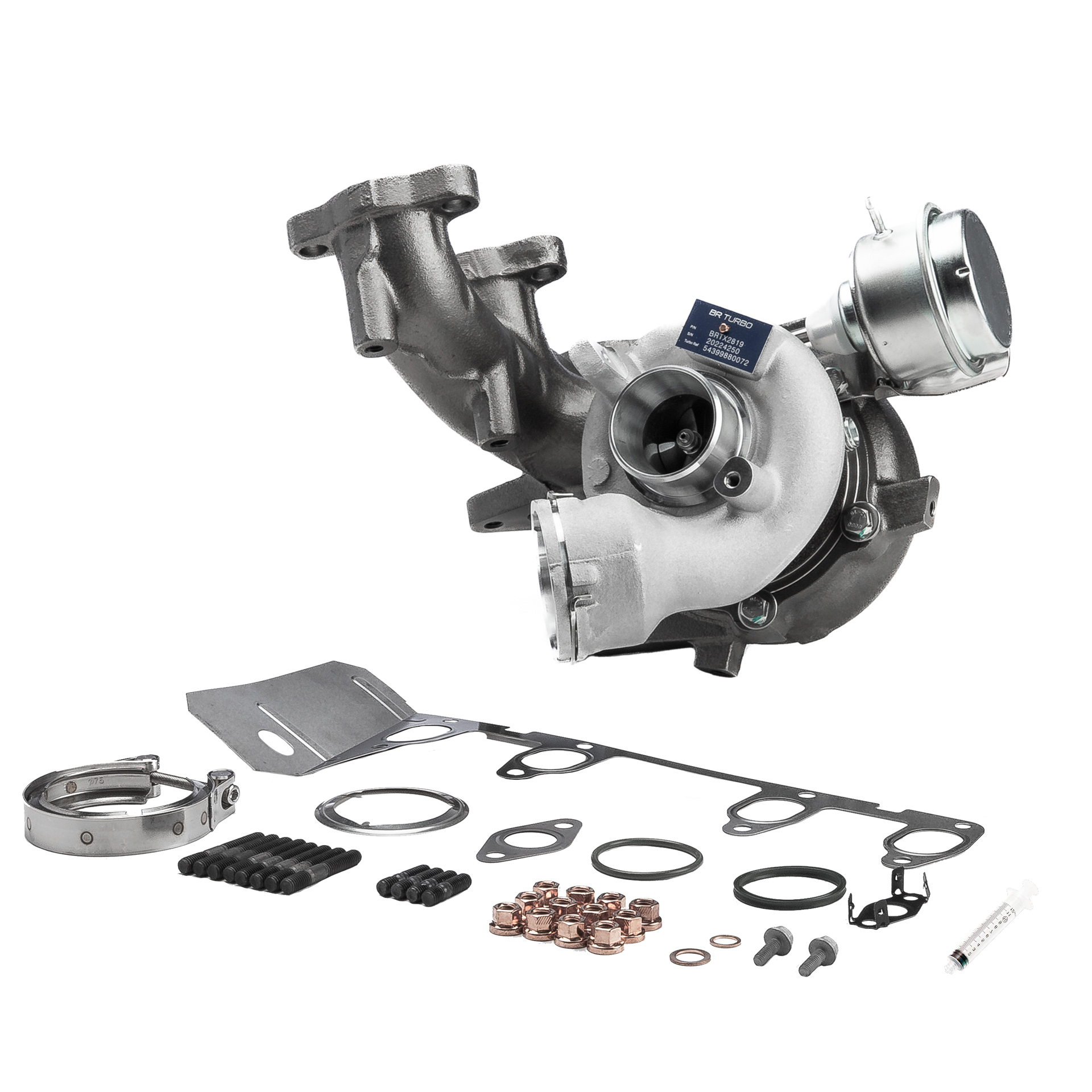 OEM 03G253014MX BR Turbo Turbocharger BRTX2819M voor VOLKSWAGEN, AUDI, SEAT, SKODA, CUPRA
