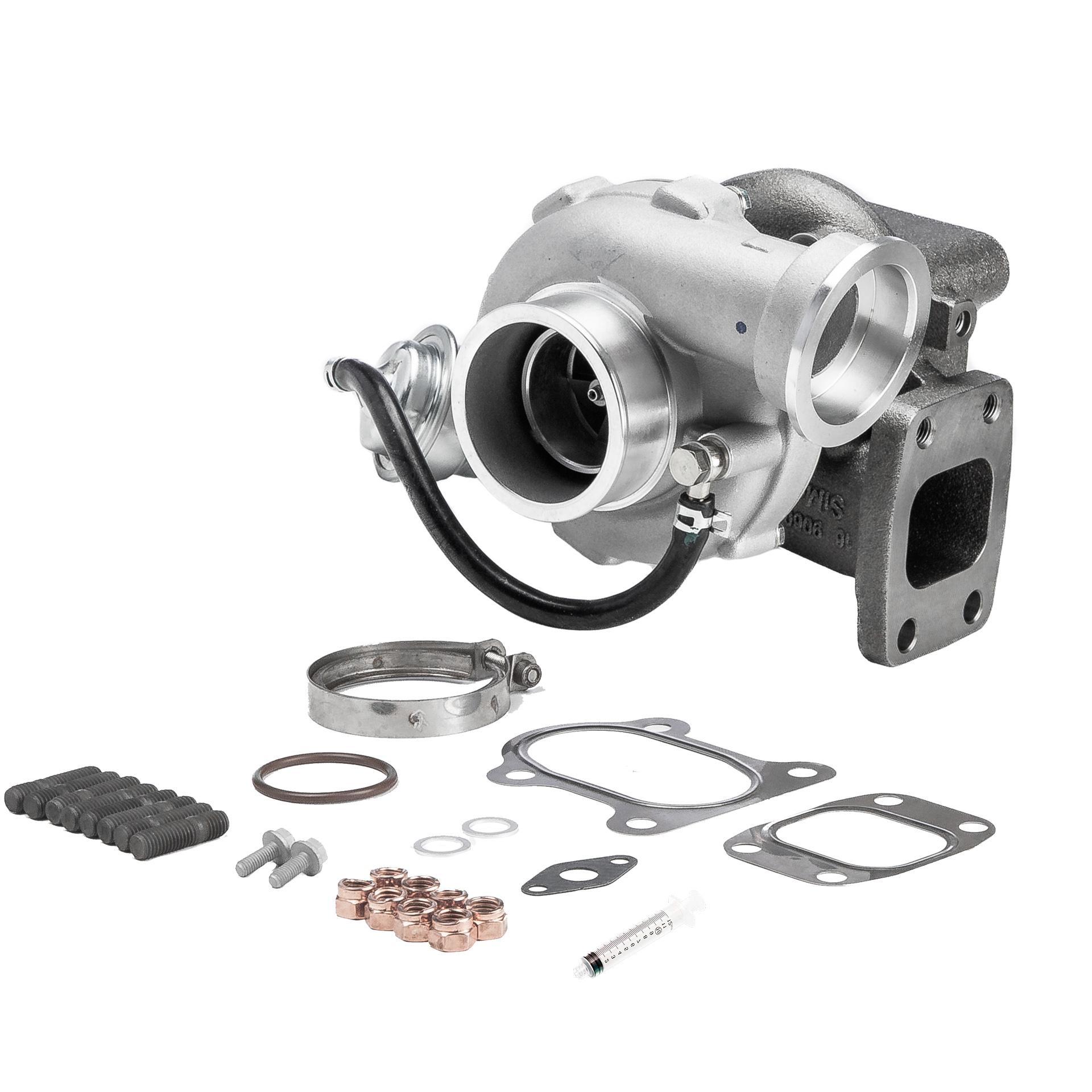 BR Turbo Turbocompresor (BRTX3668M) para VW LT 28-46 II Caja / Chasis (2DC, 2DF, 2DG, 2DL, 2DM) 2.8 TDI (92 KW / 125 CV / de 1997)