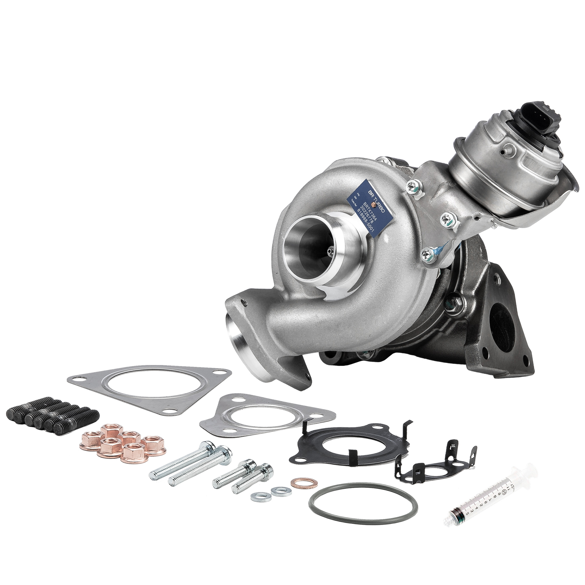 OEM 03L145721C BR Turbo Turboahdin BRTX7364M varten VW, AUDI, SKODA, SEAT
